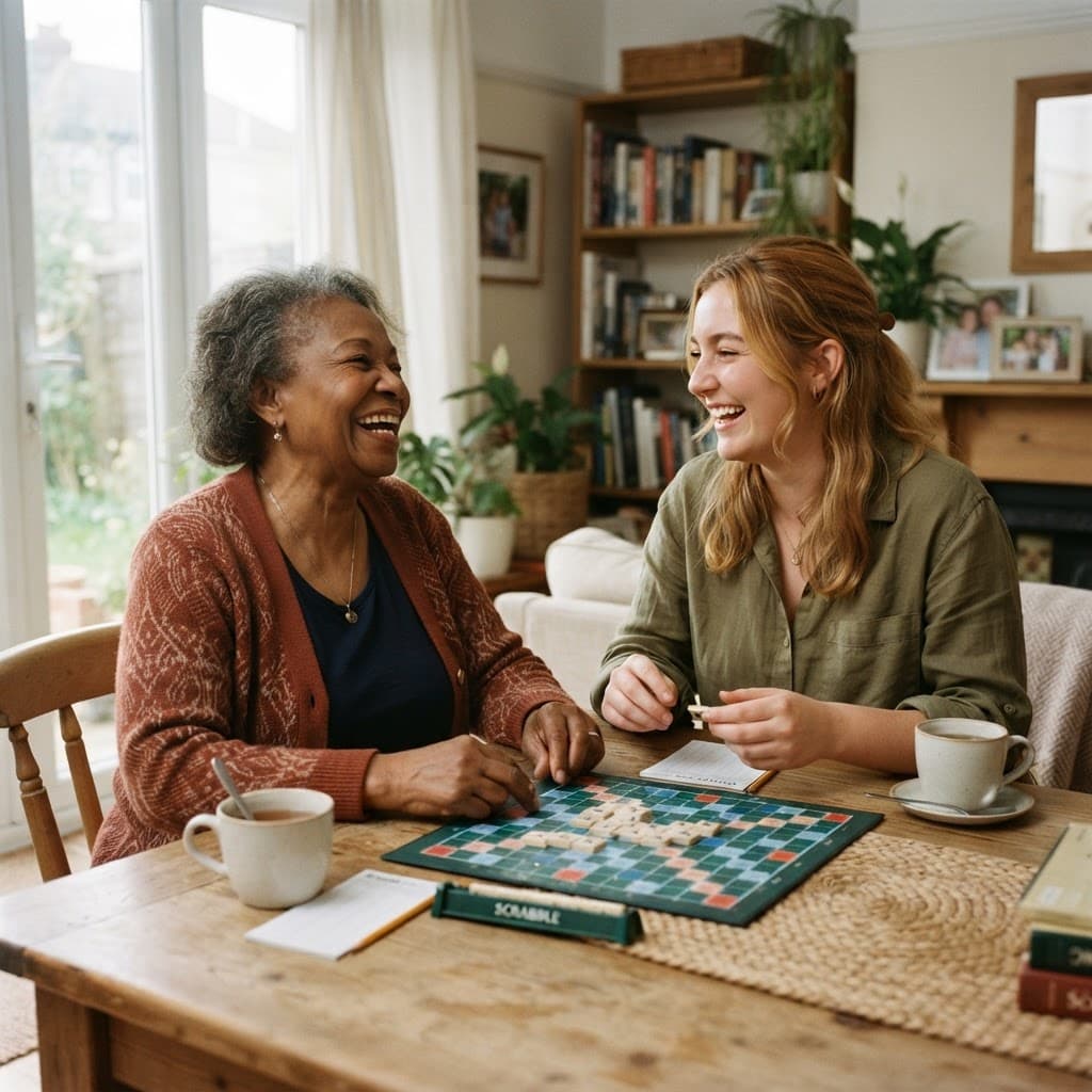 Companion Care caregiving scene