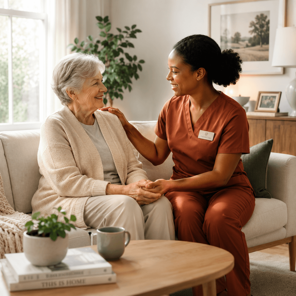 Respite Care caregiving scene
